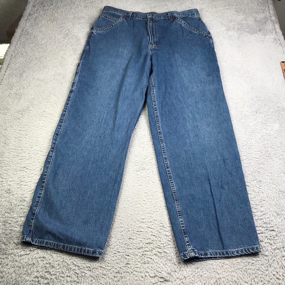 Levis Carpenter Jeans Mens 38 (36x32) Blue Baggy Vintage‎ 90s Y2K Utility Skater